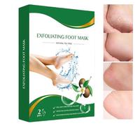 Peeling Foot 2 Pairs - Socks Remove Callus | Dead Skin and Cracked Heels | Deep Hydration Softness Man Woman Spa Home Home