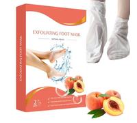 Peeling Foot 2 Pairs - Socks Remove Callus | Dead Skin and Cracked Heels | Deep Hydration Softness Man Woman Spa Home Home