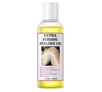 Peeling Oil For Dark Skin, 110ml Effective Yellow Peeling Oil For Skin Brightening Moisturizing, Glowing Peeling Solution Multi-use spo-t Correcting And Brightening For Elbows, Knees, Fingers