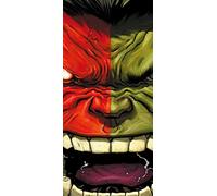 PeelitStickit 60 Width x 130 cm Height Red Hulk vs Green Hulk Vinyl Wall Mural
