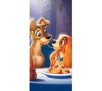 PeelitStickit 60 Width x 130 cm Height The Lady and The Tramp Vinyl Wall Mural