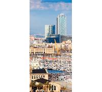 PeelitStickit Famous Buildings and Cities Wallpaper Design, Wall Mural ID-023, vinyl