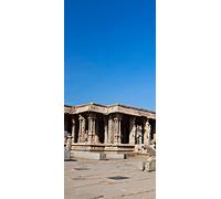PeelitStickit Hindu Temple, Wallpaper Design, Wall Mural ID-013, vinyl