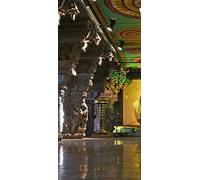 PeelitStickit ID-011 60 Width x 130 cm Height Hindu Temple Vinyl Wall Mural Wallpaper