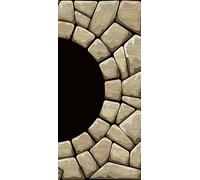 PeelitStickit Stone Pattern Design, Wallpaper, Wall Mural ID-049, vinyl