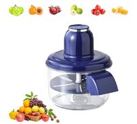Peelpro Electric Peeler, Peel Pro Automatic Electric Quick Peeler, Kitchen Fruit Skin Remover, Fast Peeling, Strong Power, Easy Cleaning, Suitable for All Kinds of Small Fruits (Blue)
