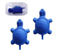 Peenbbop 2 Pcs Fish Tank Air Stone Professional Turtle Shape Pond Air Stones for Aquarium Accessories(Blue)