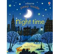 Peep Inside Night-Time Usborne Publishing IWUK Board book Usborne