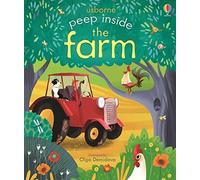 Peep Inside the Farm. Milbourne, Demidova 9781409582045 Fast Free Shipping