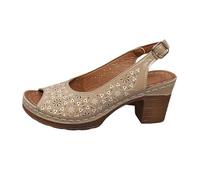 Peep Toe Slingback Sandals, Chunky Heel Sandals For Women, Ladies Dressy Peep Toe Slingback Chunky Low Heeled Wedge Sliders Dress Slider Summer Holiday, Buckled Square Heel Sliders Women