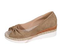 Peep Toe Women's Espadrille Wedge Sandals Bow Detail Comfortable Casual Summer Shoes Lightweight Non Skid Sole for Daily Walking Beach Travel Outdoor Work Office Versatile Match Different Outfits