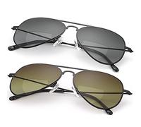 PEEPAI 2 Pairs Bifocal Reading Glasses UV Protection Sport Sunglasses Computer Blue Light Blocking Tinted Sun Readers Far and Near Dual Use for Men Women 2.0