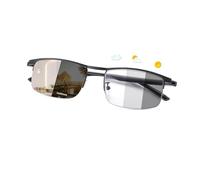PEEPAI Progressive Photochromic Multifocus Reading Glasses Men Women UV Protection Sunglasses Computer Anti Blue Light Glasses 1.0