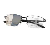 PEEPAI Progressive Photochromic Multifocus Reading Glasses Spring Hinge UV400 Protection Sun Readers Computer Anti Eyestrain Blue Light Transition Eyeglasses for Men Women 1.0