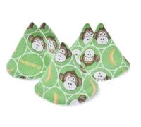 Peepee Teepee-5 Monkey Teepees & Drawstring Bag