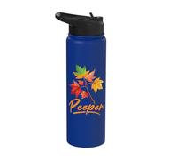 Peeper Autumn Foliage Maple Leaves Fall Leaf Peeping Stainless Steel Insulated Water Bottle