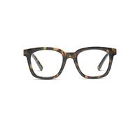 Peepers by PeeperSpecs Women's to The Max Square Blue Light Blocking Reading Glasses, Tortoise, 49 + 1, Tortoise, 49