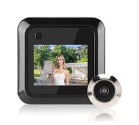 Peephole Camera(Door View Cam), 95° Wide Angle Lens 2.4 Inch Peephole Door Viewer Supports Photo