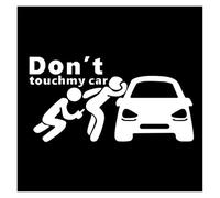 Peeping Tom, Don't Look At My Car, Eat One Of My Secret Auto Parts Car Stickers(Silver,25X13.1CM)