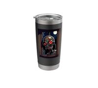 Peeping Tom Robot Stainless Steel Insulated Tumbler