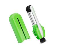 Peeps Eyeglass Cleaner - Carbon Lens Cleaning Tool for Glasses, Spectacles, Sunglasses, Reading Glasses - No Wipes or Cloth (Green)