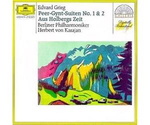 Peer Gynt Suiten 1,2/Holberg Suite/+ - Philharmonic Berlin Compact Disc