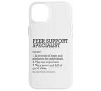 Peer Support Specialist Job Definition Personalized Funny Case for iPhone 14 Plus