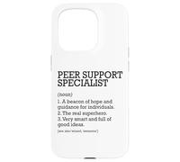 Peer Support Specialist Job Definition Personalized Funny Case for iPhone 15 Pro