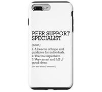 Peer Support Specialist Job Definition Personalized Funny Case for iPhone 7 Plus/8 Plus