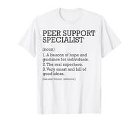 Peer Support Specialist Job Definition Personalized Funny T-Shirt