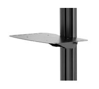 Peerless ACC-MS multimedia cart accessory Black Metal Shelf