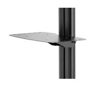Peerless ACC-MS multimedia cart accessory Black Metal Shelf
