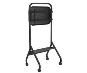 Peerless-AV SR860-EUK Trolley with shelf for displays up to 75 inch, max. 56 kg & VESA up to 800 x 400 mm in black