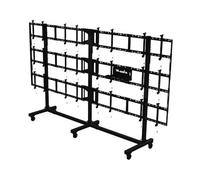 Peerless DS-C555-4X3 multimedia cart/stand Black Flat panel