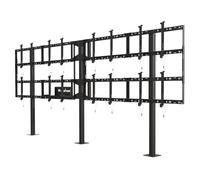 Peerless DS-S555-4X2 multimedia cart/stand Black Multimedia stand