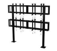 Peerless DS-S560-B2X2 multimedia cart/stand Black Fixed floor stand