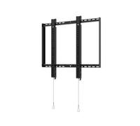 Peerless ESF686. Maximum weight capacity: 90.7 kg Minimum screen size: 165.1 cm (65") Maximum screen size: 2.18 m (86") Maximum VESA mount: 700 x 600 mm. Product colour: Black