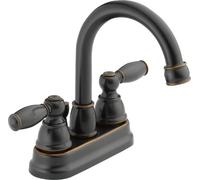 Peerless P299685Lf-Ob Apex Two Handle Lavatory Faucet, Oil Bronze