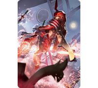 Peerless Samurai Art Card (#63) | Kamigawa: Neon Dynasty