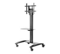 Peerless SR575M. Product colour: Black Recommended usage: Flat panel Type: Multimedia cart. Height: 1736 mm Width: 908 mm Depth: 762 mm. Package width: 1207 mm Package depth: 978 mm Package height: 18