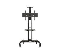 Peerless Tru Vue TRVT561 Mobile Height Adjustable Trolley cart - for LCD display - matte black
