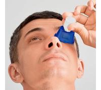 Peermax Drop Smart Eye Drop Guide FDA Registered | Dispenser Aids for Eyedrop | Eye Dropper Cup for Most Eyes Drops Medicine Bottle | Auto Eyedropper Helper Devices for Elderly Applicator Holder (1)