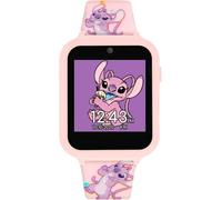 Disney Kids Lilo & Stitch Angel Pink Digital Interactive Smart Watch with Silicone Strap LAS4088