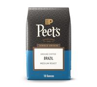 Peet's Brazil Single Origin Medium Roast Ground Coffee - 18oz