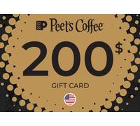 Peets Coffee Gift Card 200 USD Key - UNITED STATES