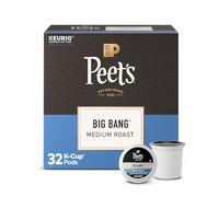 Peet's Coffee, Medium Roast Keurig K-Cup Pods - Big Bang, 32 Count (1 Box of 32 K-Cup Pods)