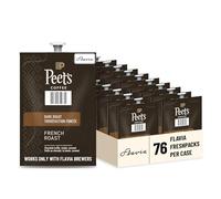 Peet's Coffee & Tea Flavia Ground Coffee Freshpacks, French Roast, 10g Freshpack, 76/Pkg