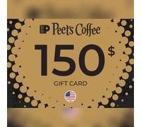 Peet's Coffee & Tea Gift Card 150 USD Key - UNITED STATES
