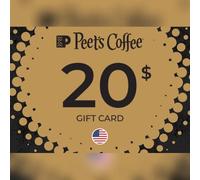 Peet's Coffee & Tea Gift Card 20 USD Key - UNITED STATES