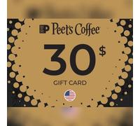 Peet's Coffee & Tea Gift Card 30 USD Key - UNITED STATES